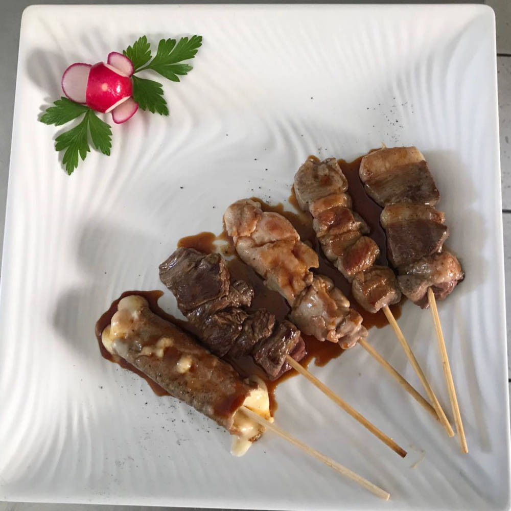 Brochettes yakitori