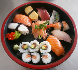 Des sushis et des makis